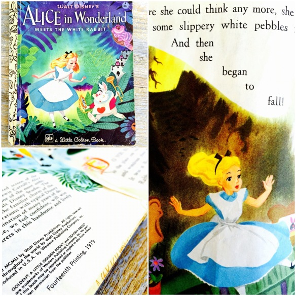 my original copy of the Alice Golden Book